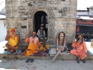 Hindu Sadhus at Pashupatinath