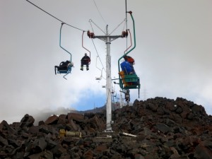 Chair lift to Elbrus basecamp