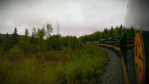Alaska Railroad Train to Talkeetna